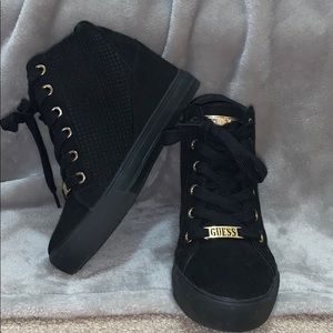 Guess wedge sneakers size 6.5